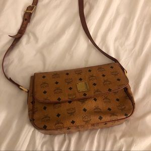 MCM Monogram Vintage Crossbody Bag